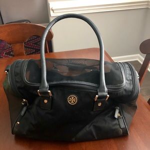 Tory Burch dog carrier
